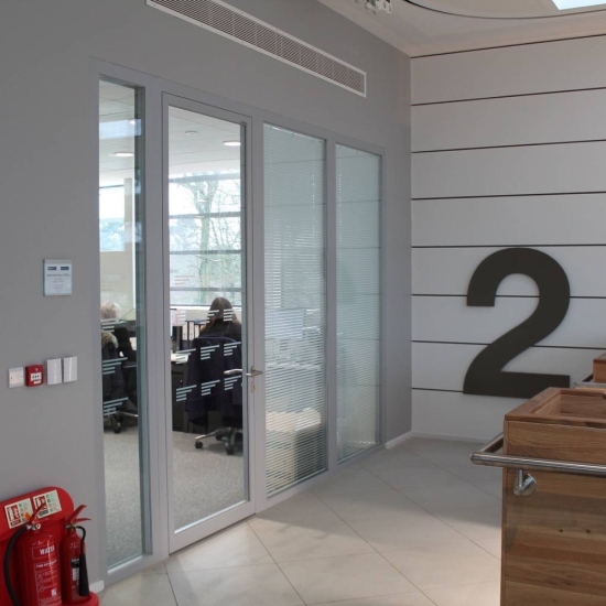 Offers up to 50dB Rw acoustic performance.