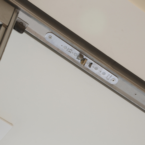 Numerous locking and security options including concealed magnetic locks.