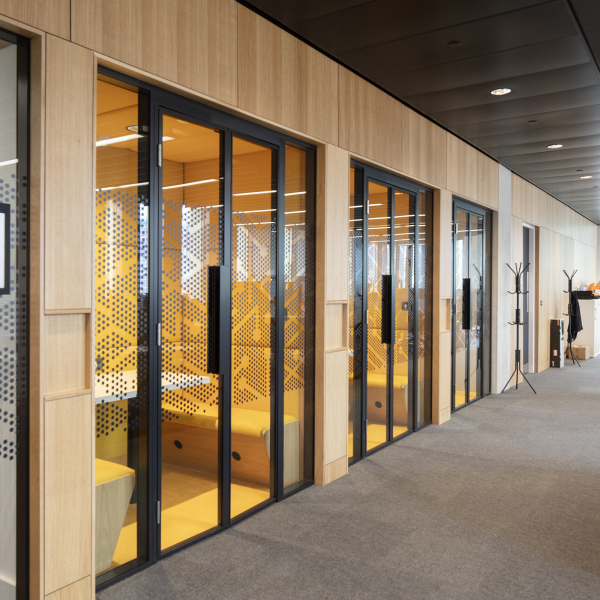 Bi-folding single doors