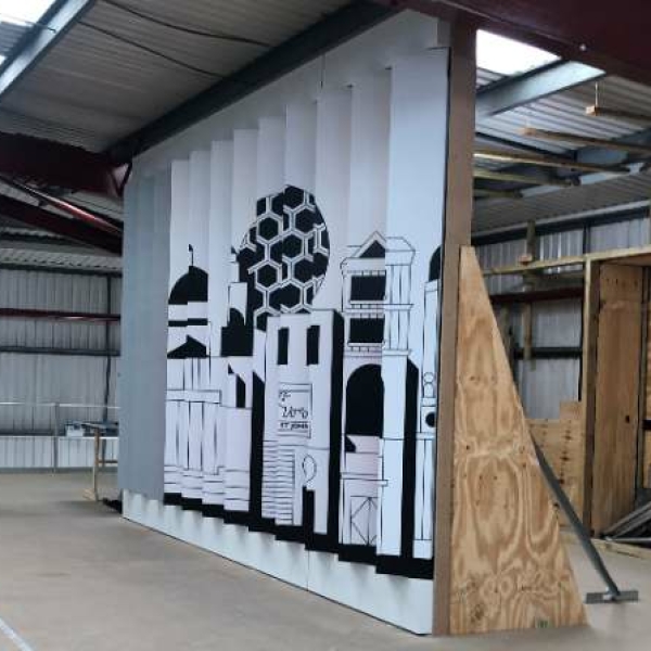 BESPOKE LENTICULAR WALL DESIGN PROCESS.