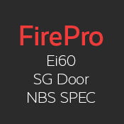 07. FirePro Ei60 Single Glazed Door NBS Spec Download