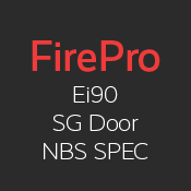 09. FirePro Ei90 Single Glazed Door System NBS Spec Download