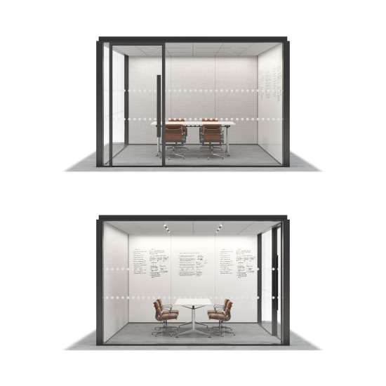 3D Huddle - Four Person Meeting Room