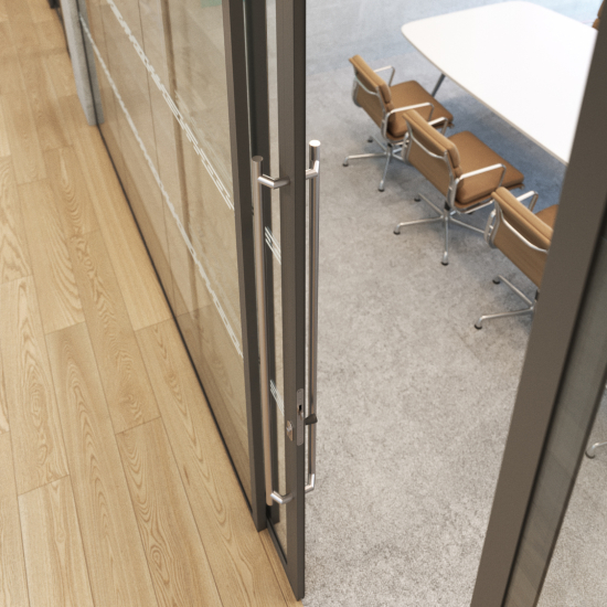 EclipseTec's auto-pull feature brings the door to a fully open or closed position through a soft, silent mechanism over the final few centimetres of movement.