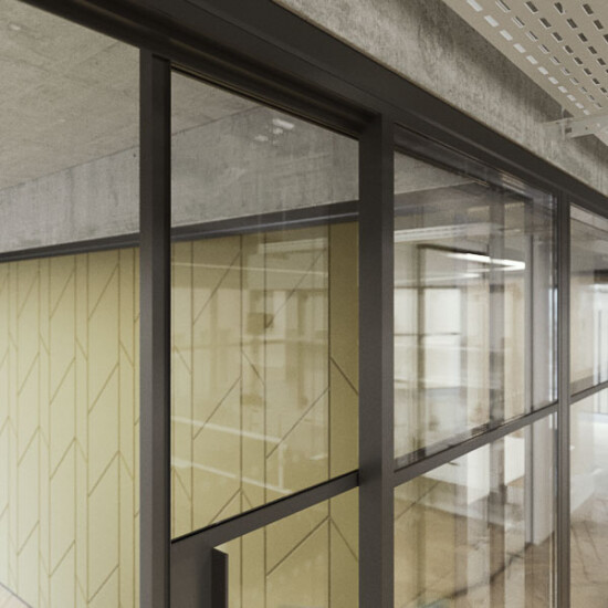 Able to be installed with concealed deflection heads.