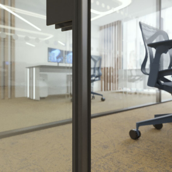 Available with slimline or larger door frames that offer 25mm sightlines, as well as 40mm or 65mm rails where needed.