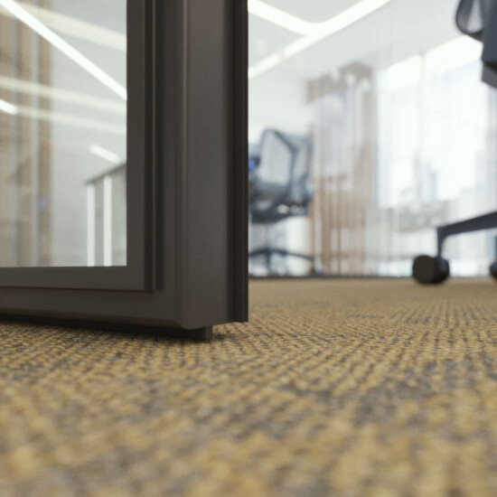 Drop seals fit as standard help achieve acoustic attenuation of up to Rw 47 dB.