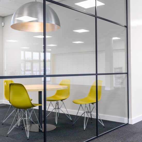 Loft 20 has various glazing bar options – shown here is 15mm version.