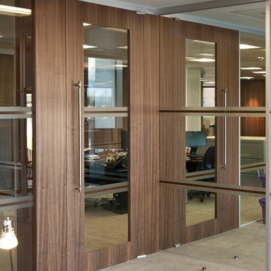 Can be designed to house glass vision panels.