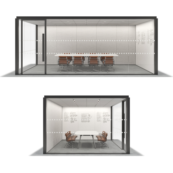 3D Huddle - Eight Person Meeting Room